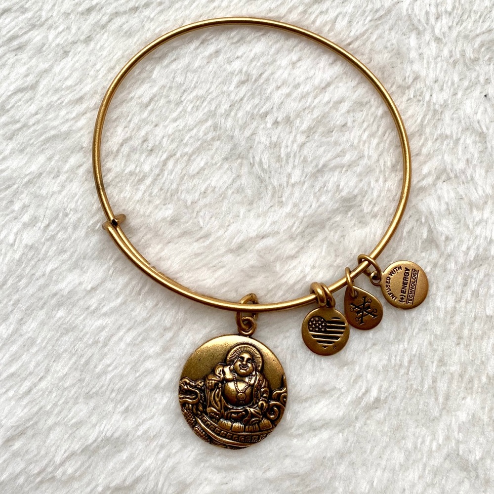 Alex and Ani Buddha bracelet